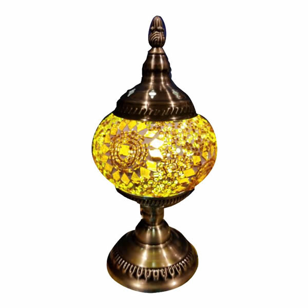 Mosaic Lantern // Classic // Gold