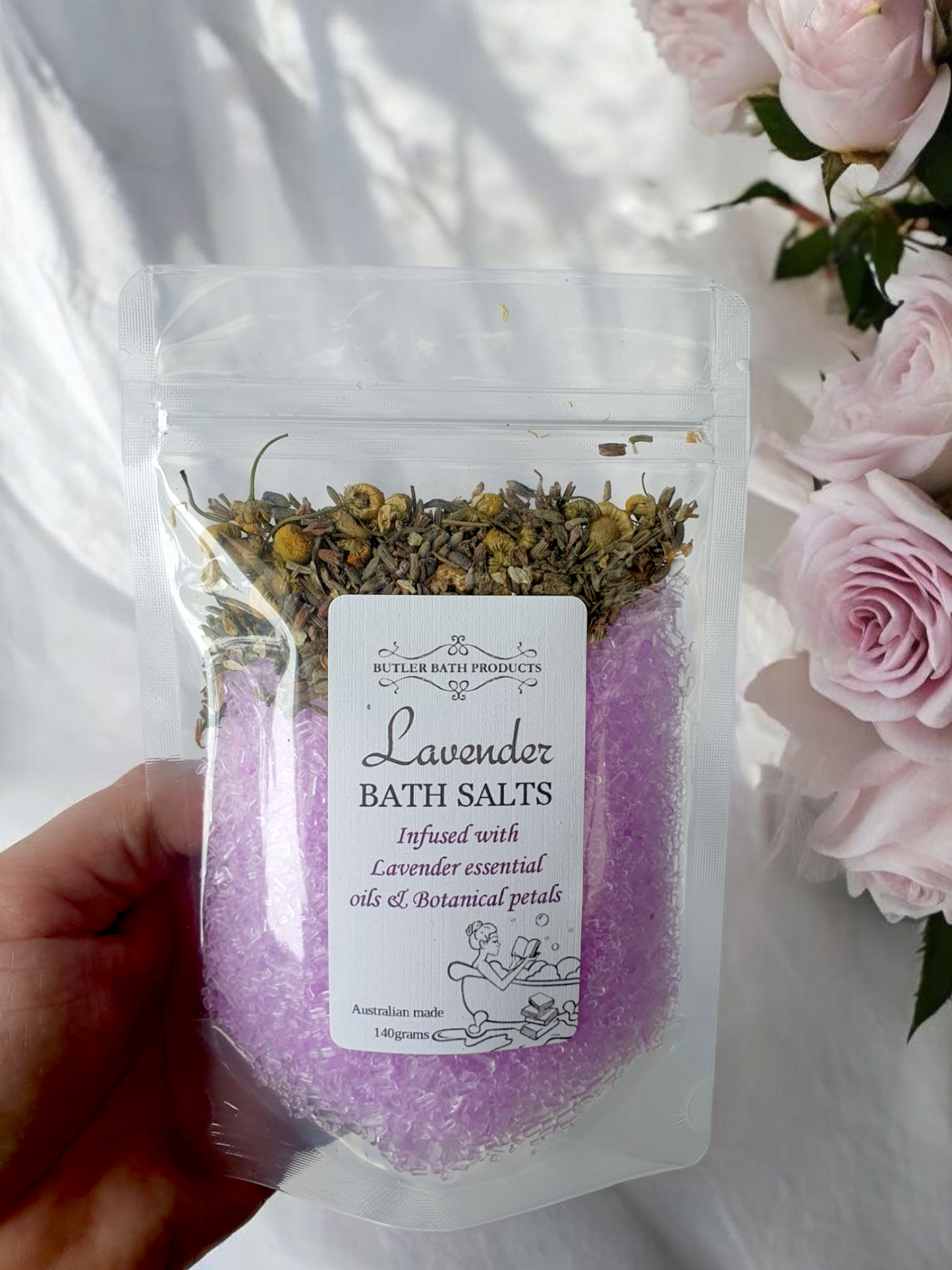 Lavender Bath Salts - Epsom