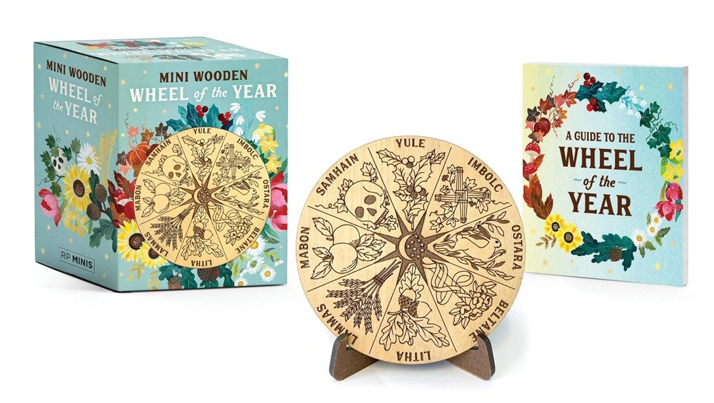 Trinket // Mini Wooden Wheel Of The Year
