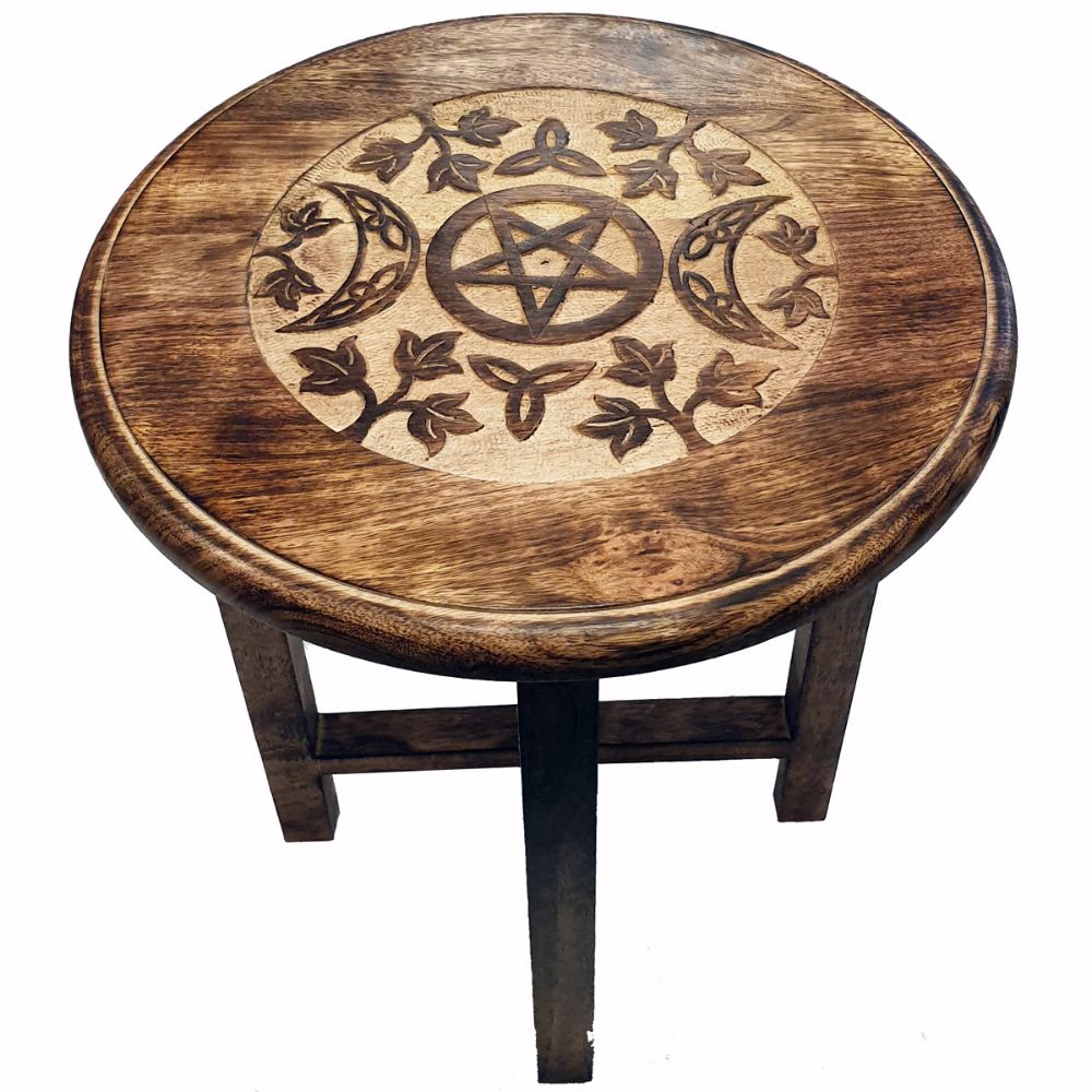 Altar Table // Pentacle // 40x45x40cm