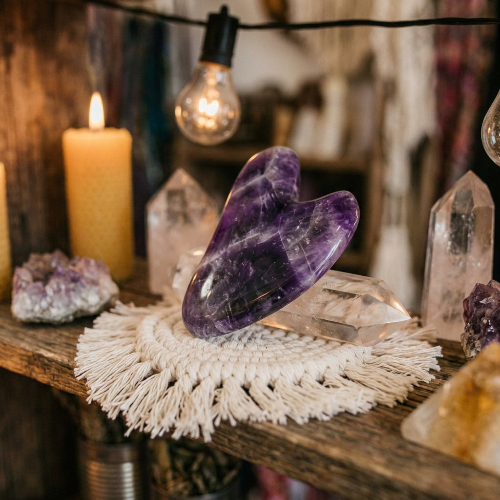 Crystal // Gua Sha // Amethyst
