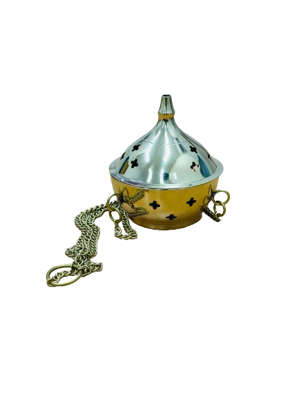 Hanging Incense Burner // Brass