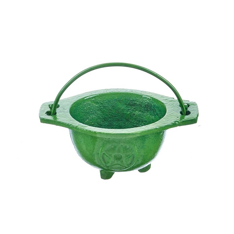 Cauldron // Pentagram Without Lid // Green