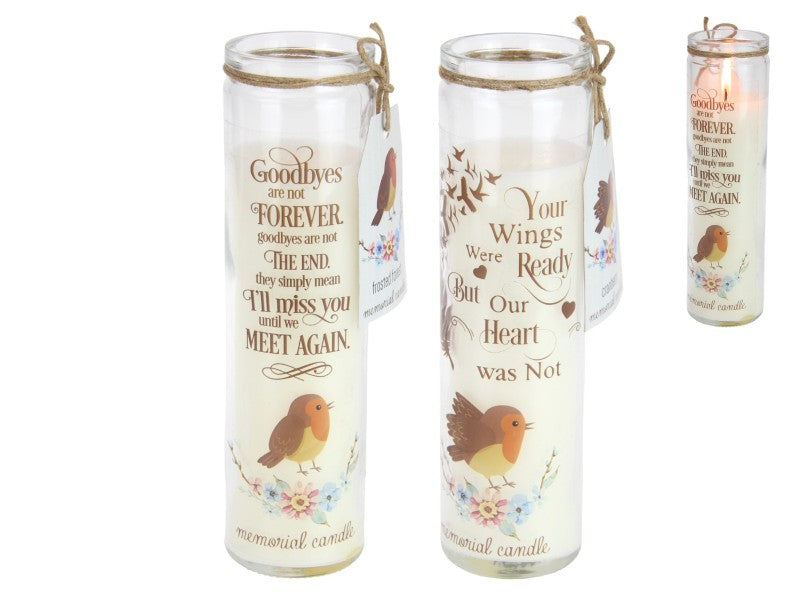 Pillar Candle // Inspirational Wording // 21cm
