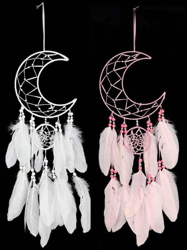 Dream Catcher // Pink or White Moon // 20cm