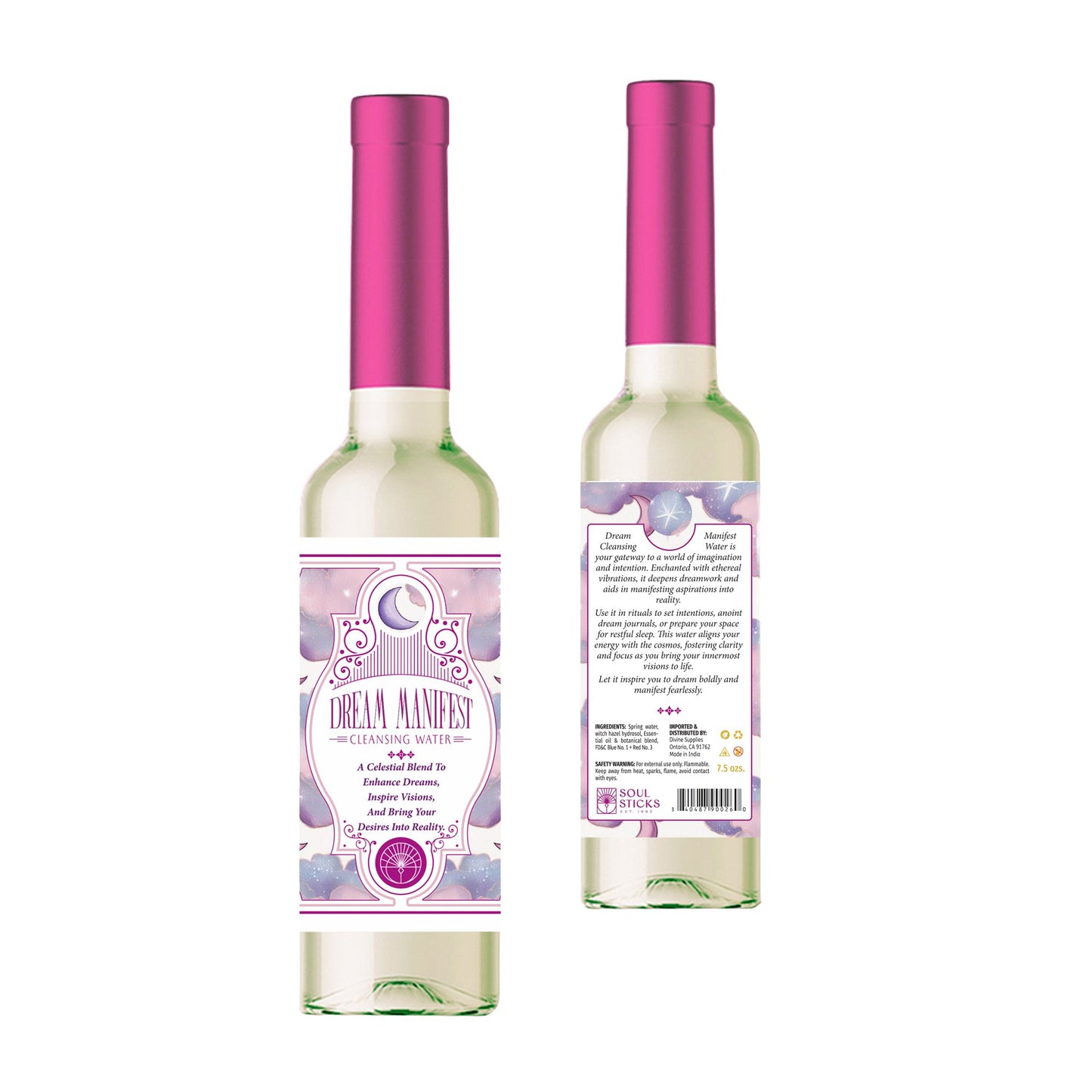 Cleansing Water // Soul Sticks Dream Manifest // 200ml