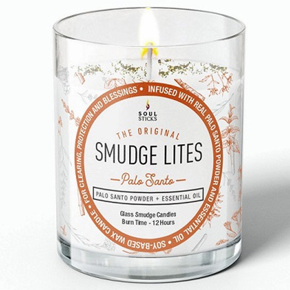 Candle // SMUDGE LITES // Palo Santo Soy Votive