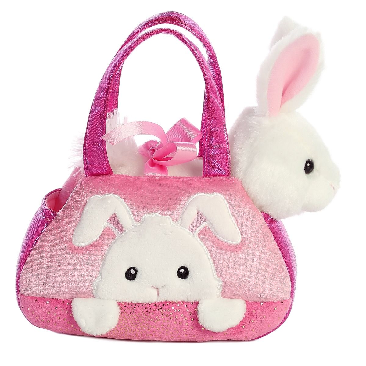 Faery // Fancy Pal Pink Bunny in Bag