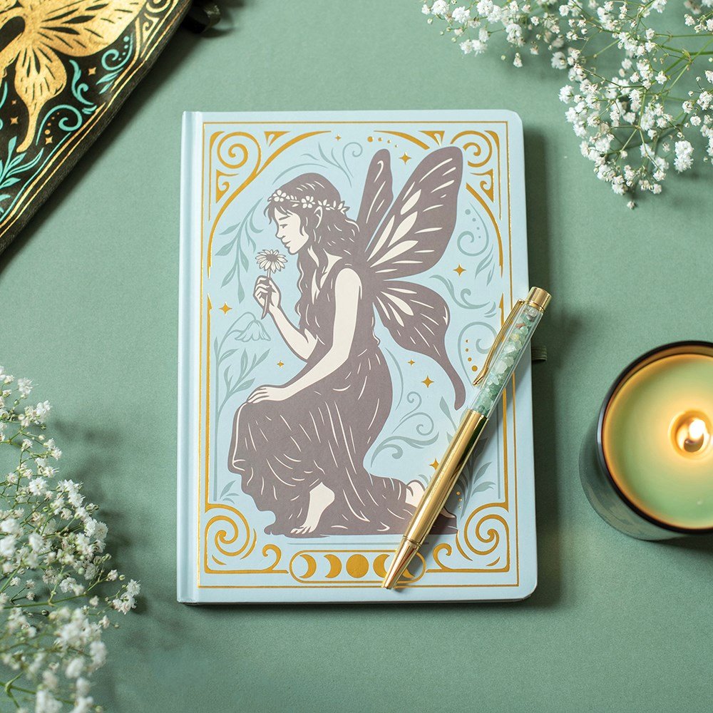 A5 Notebook // Fairy Tales with Crystal Pen