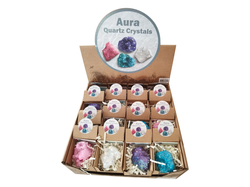 Crystal // Aura Quartz Crystals // 4-5cm