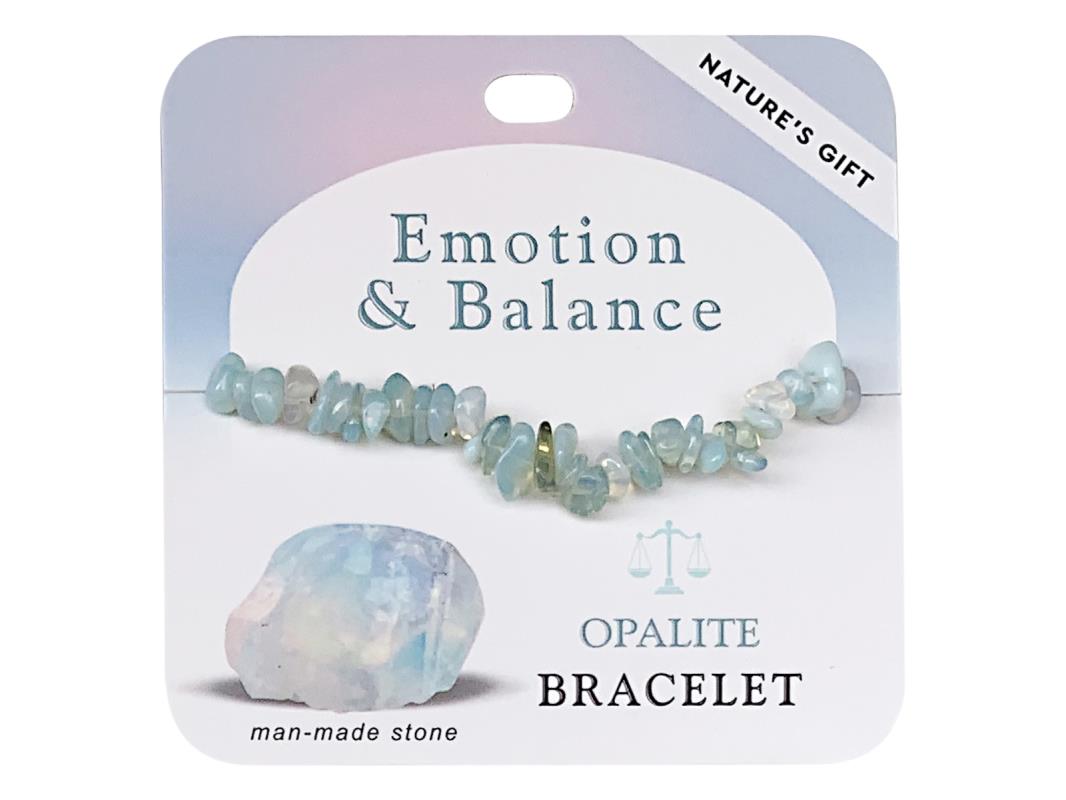 Crystal // Wellness Gemstone Bracelet // Opalite