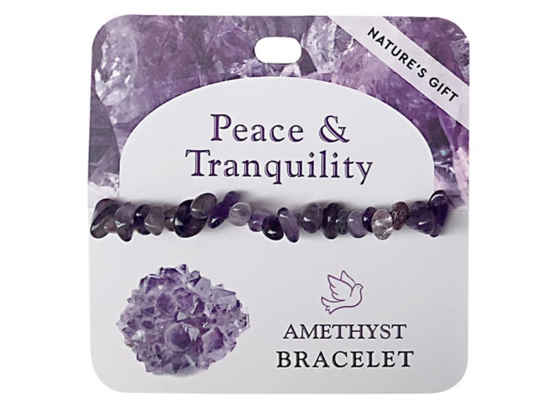 Crystal // Wellness Gemstone Bracelet // Amethyst