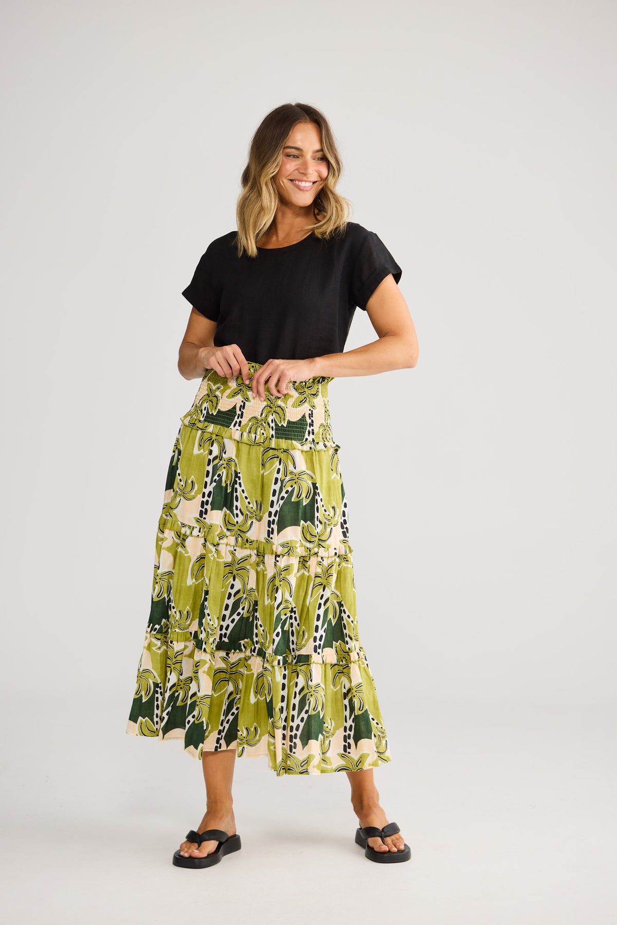 Pier Skirt // Tropical Deco