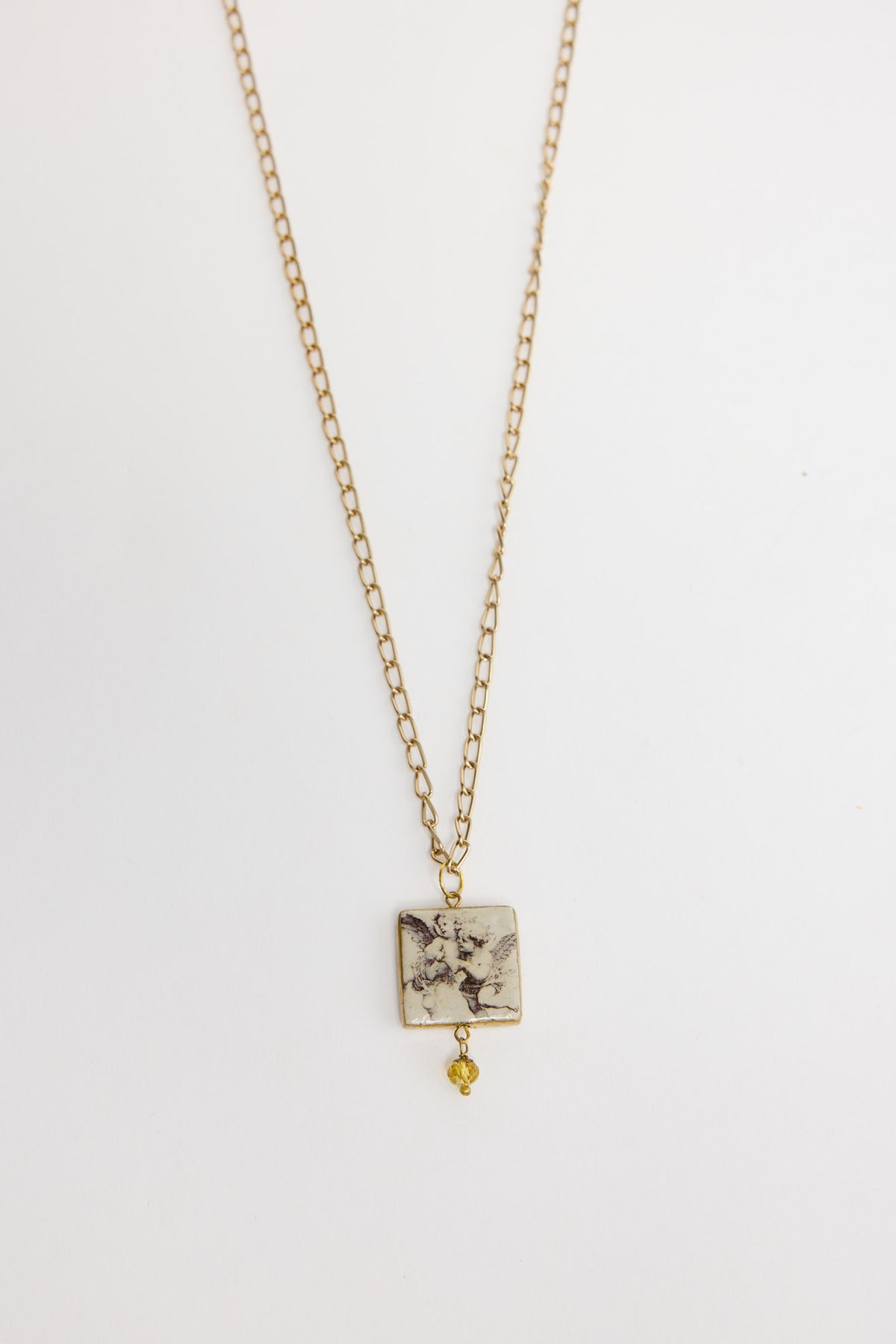 Two Angels Necklace