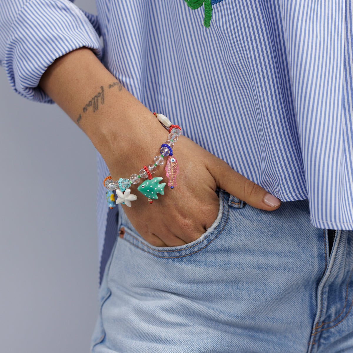 Bracelet // Beaded Charm