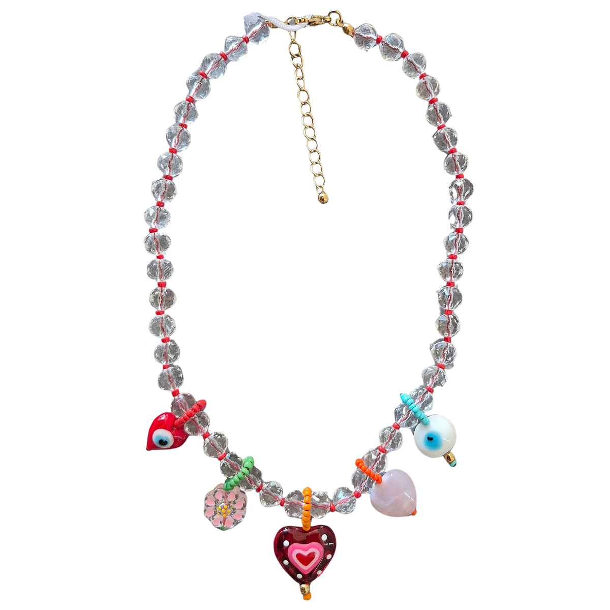 Necklace // Beaded Charm