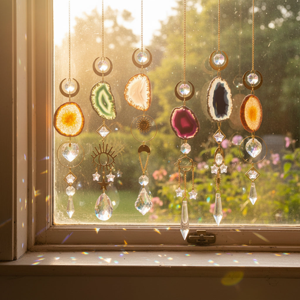 Hanging // Agate Crystal // Assorted