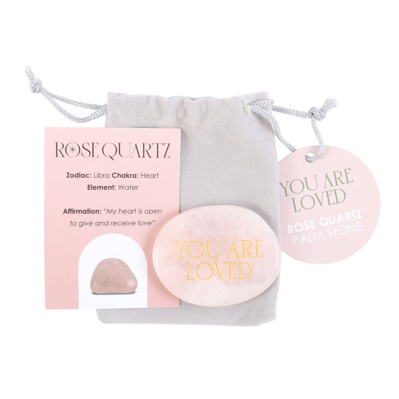 Crystal // You Are Loved Rose Quartz