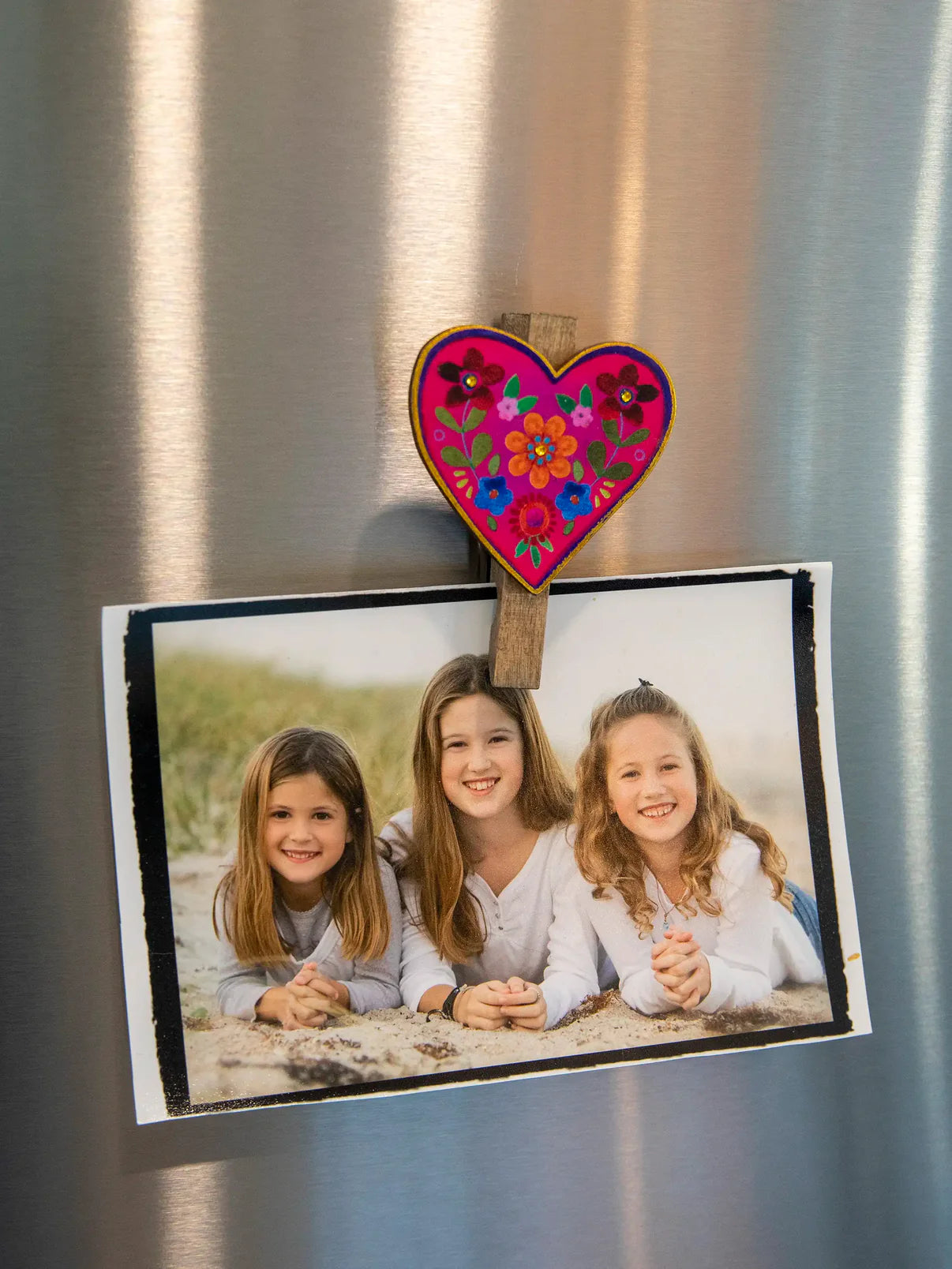 Magnet Happy Clips // Set of 2 // Heart