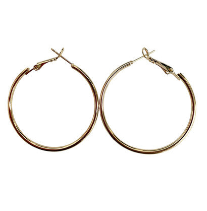 Earrings // Brass Hoop