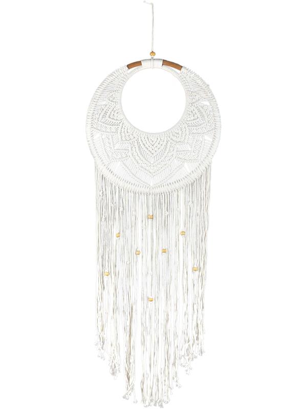 Hanging // Macrame Hanger w/Mandala Design // 120cm