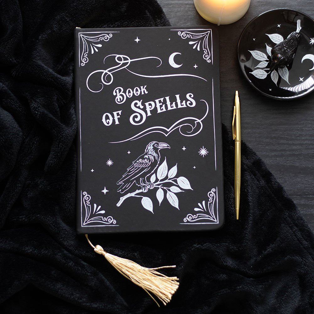 Notebook // Mystic Raven Book of Spells