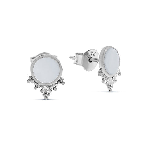 Studs // Mystic Mirror Shell