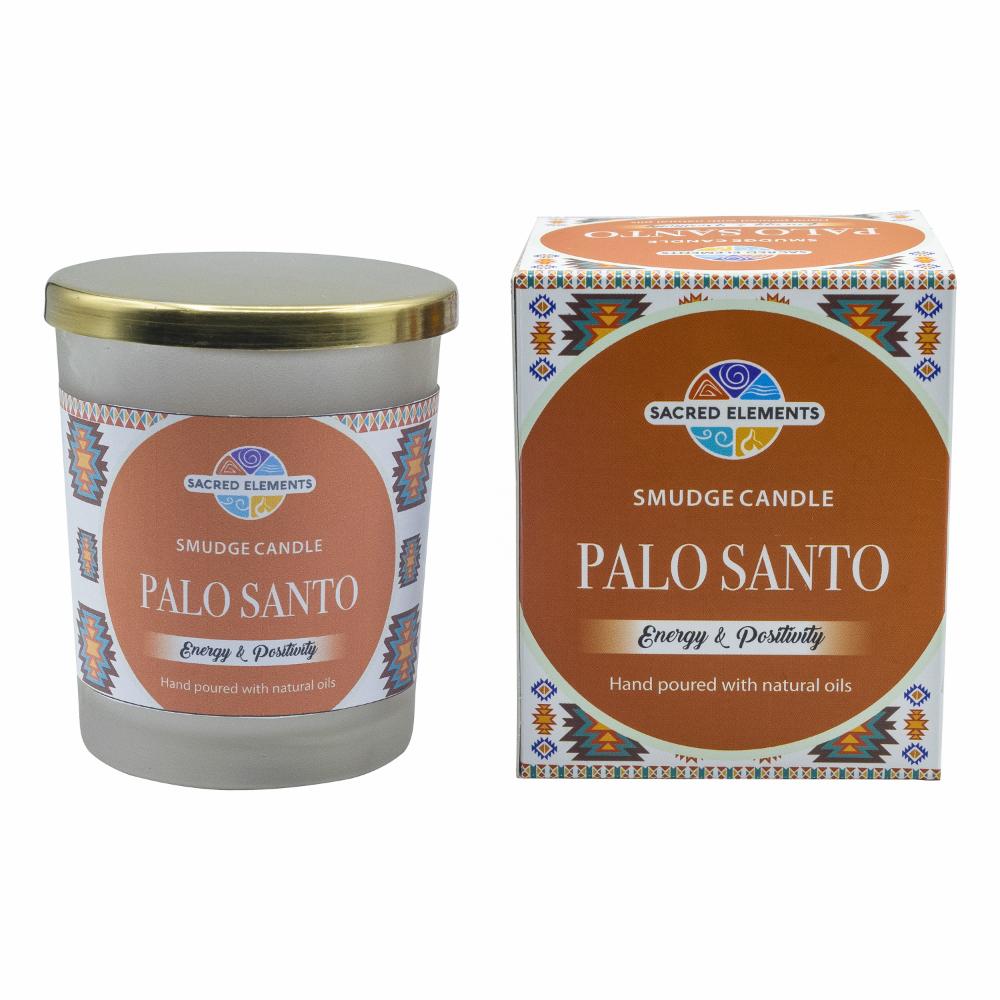 Smudge Candle // Sacred Elements // Palo Santo