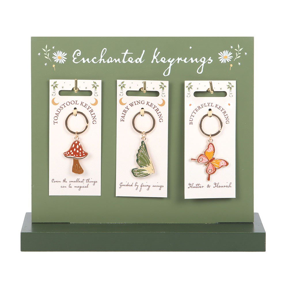 Keyrings // 3 Enchanted Designs