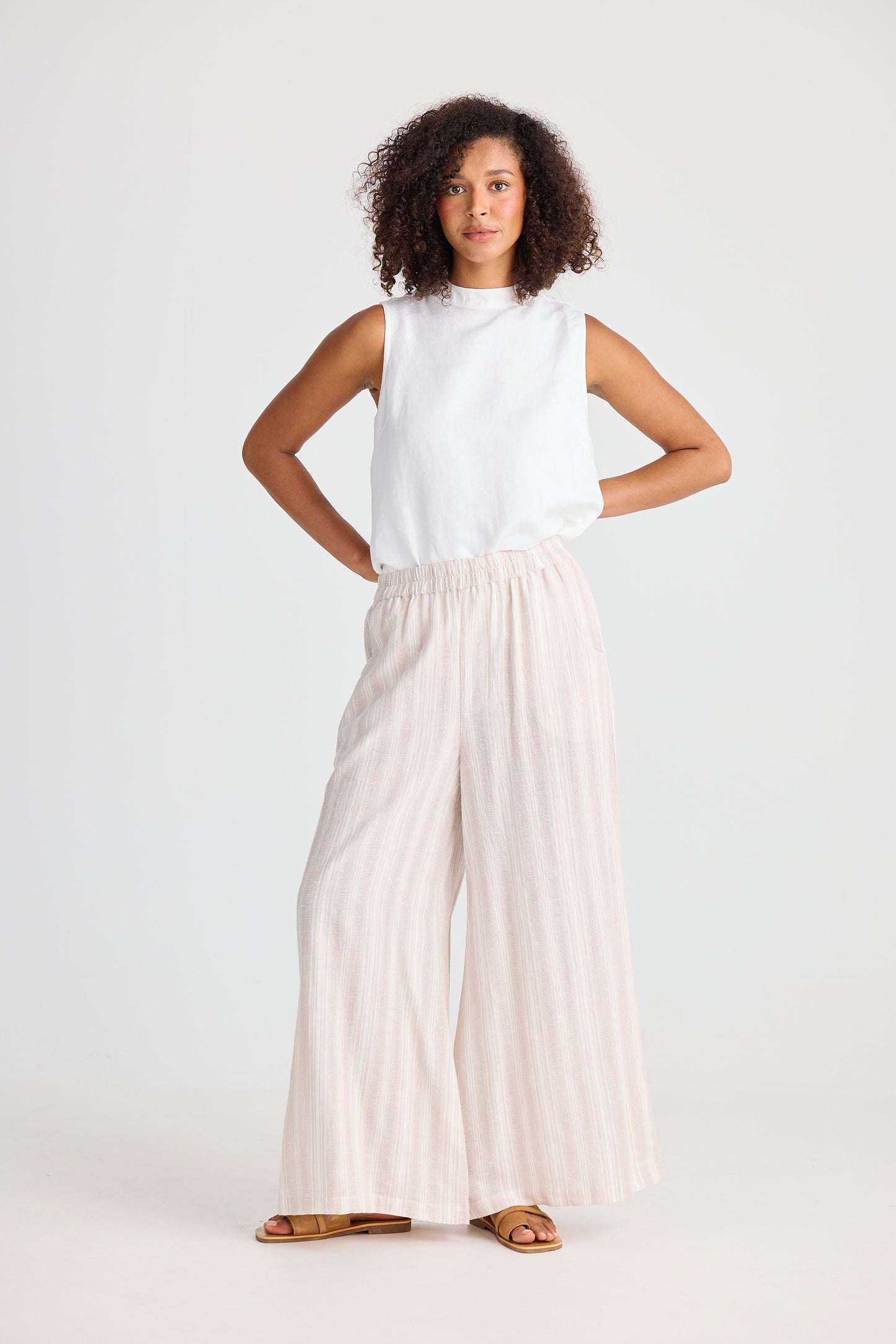 Positano Pant // Tuscan Stripe