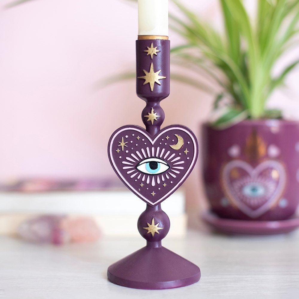 Taper Candle Holder // Sacred Sight Heart