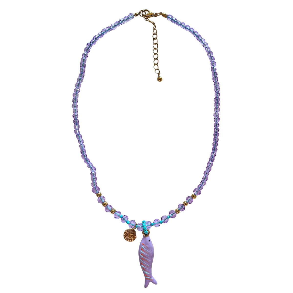 Necklace // Beaded Charm