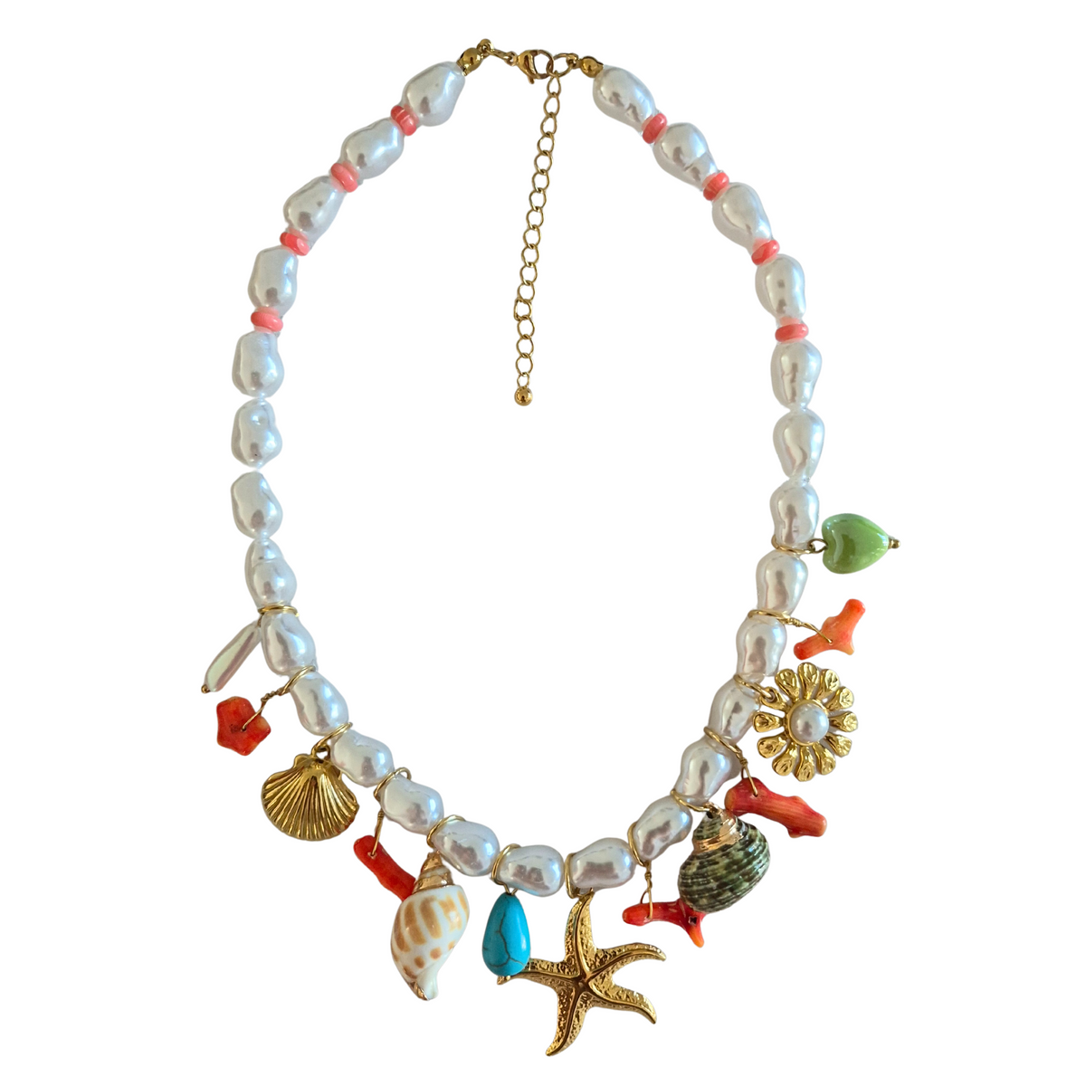 Necklace // Pearl Charm