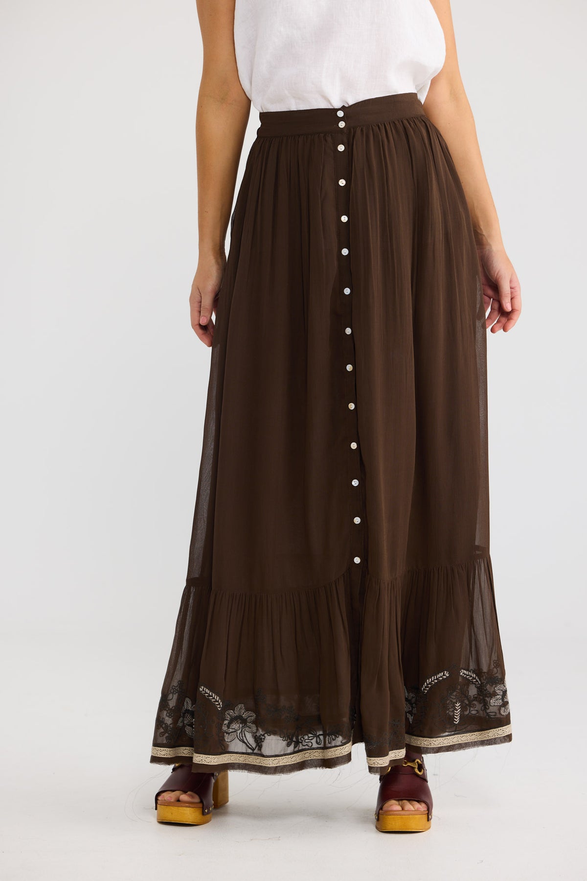 Cyrus Skirt // Cocoa