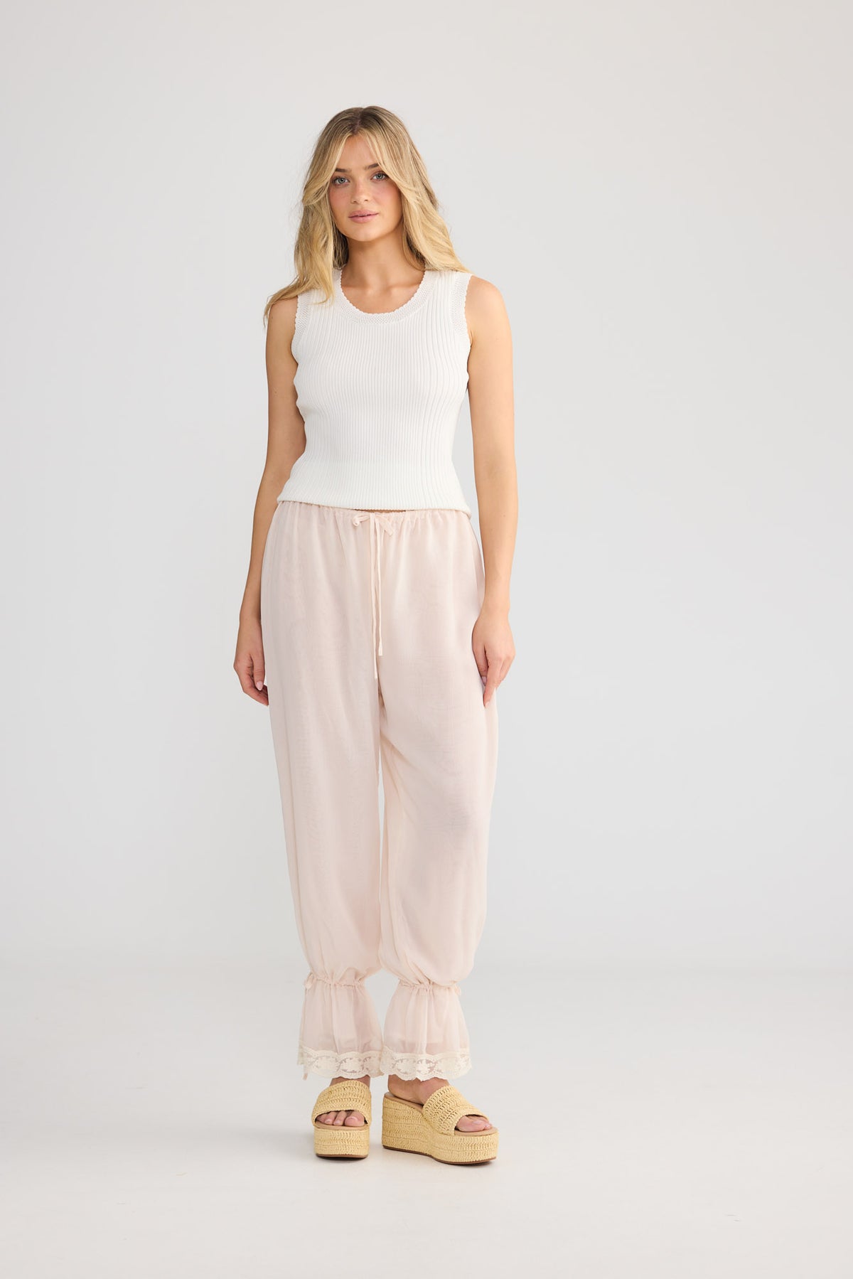 Lily Pant // Pearl