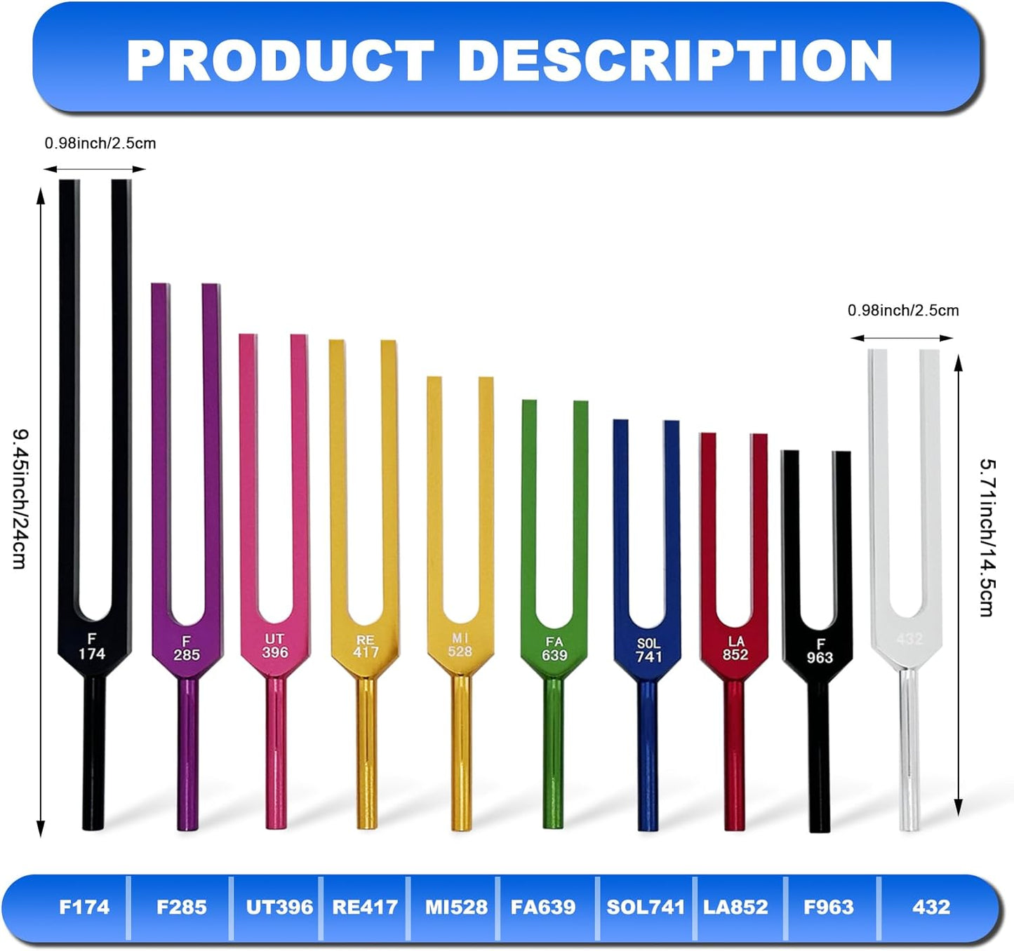 Tuning Fork Set 1