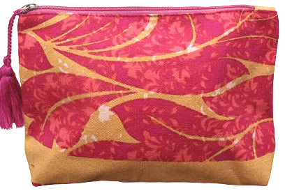 Bag // Pink+Orange Pouch // 25x20cm