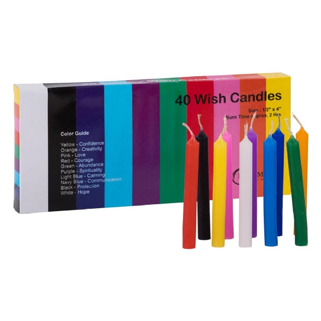 Wish Candle // Single // Assorted Colours