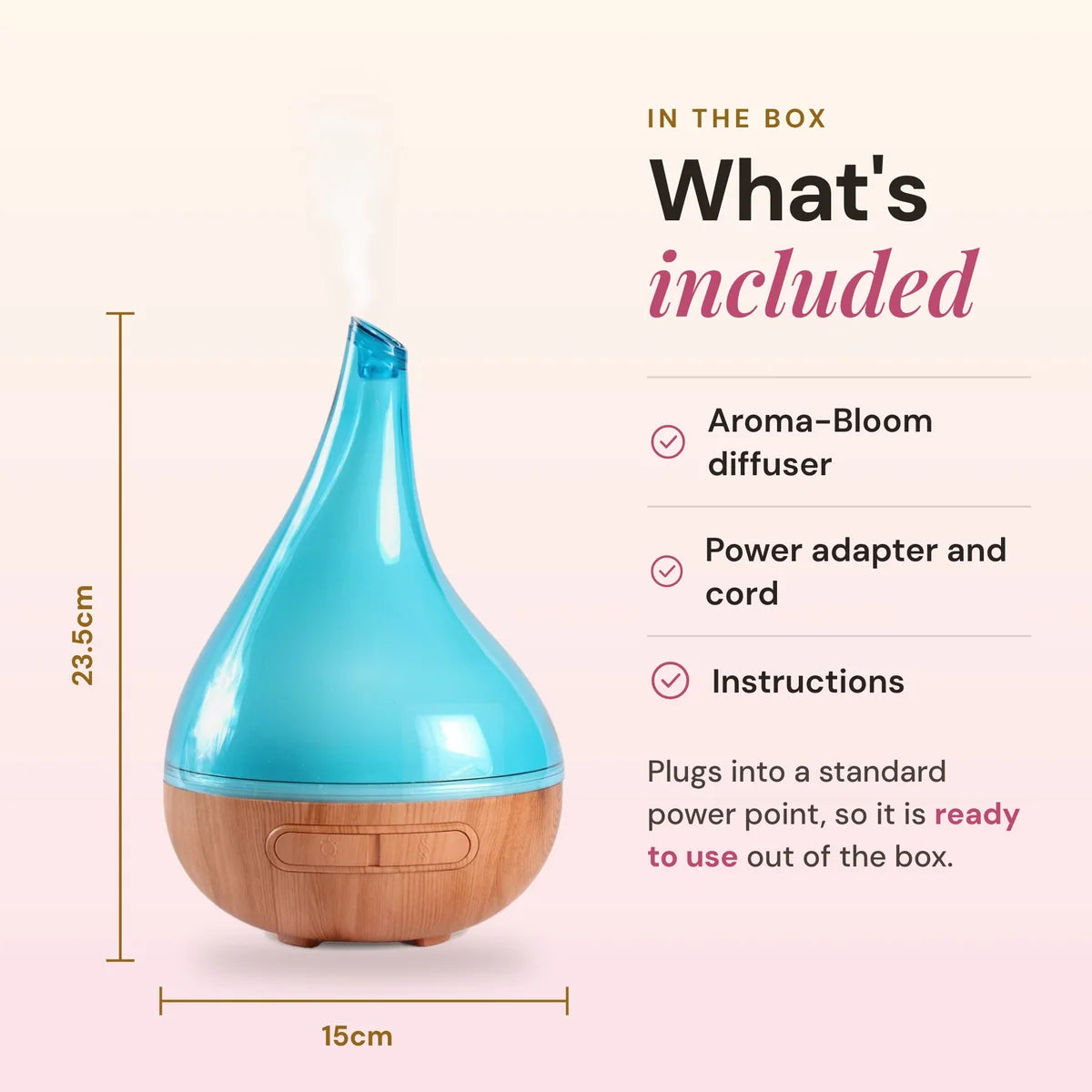 Lively Living // Aroma-Bloom Diffuser