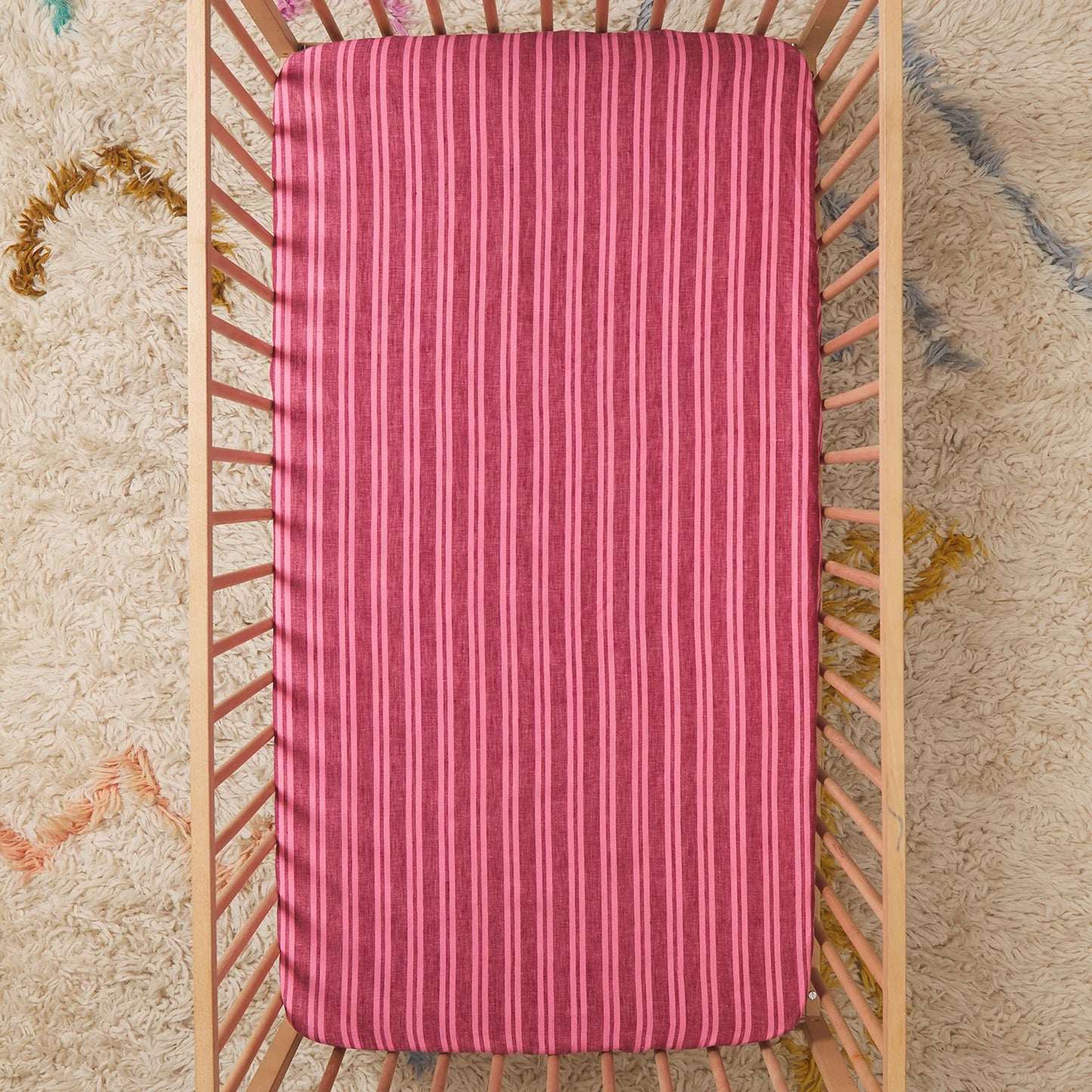 Nadine Linen Sheets // Mahogany