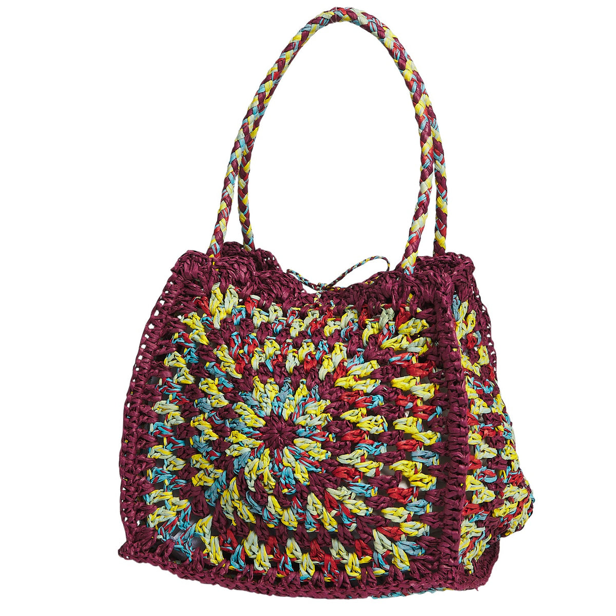 Crochet Bag // Solara // Burnt Cherry