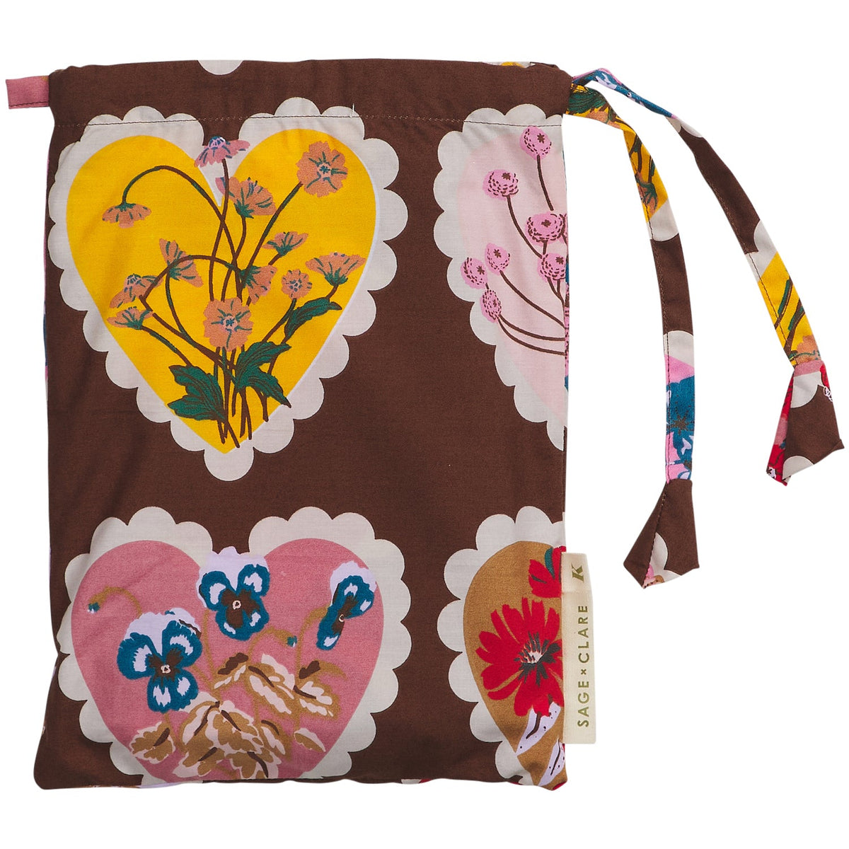 Loretta Cotton Quilt Cover // Umber