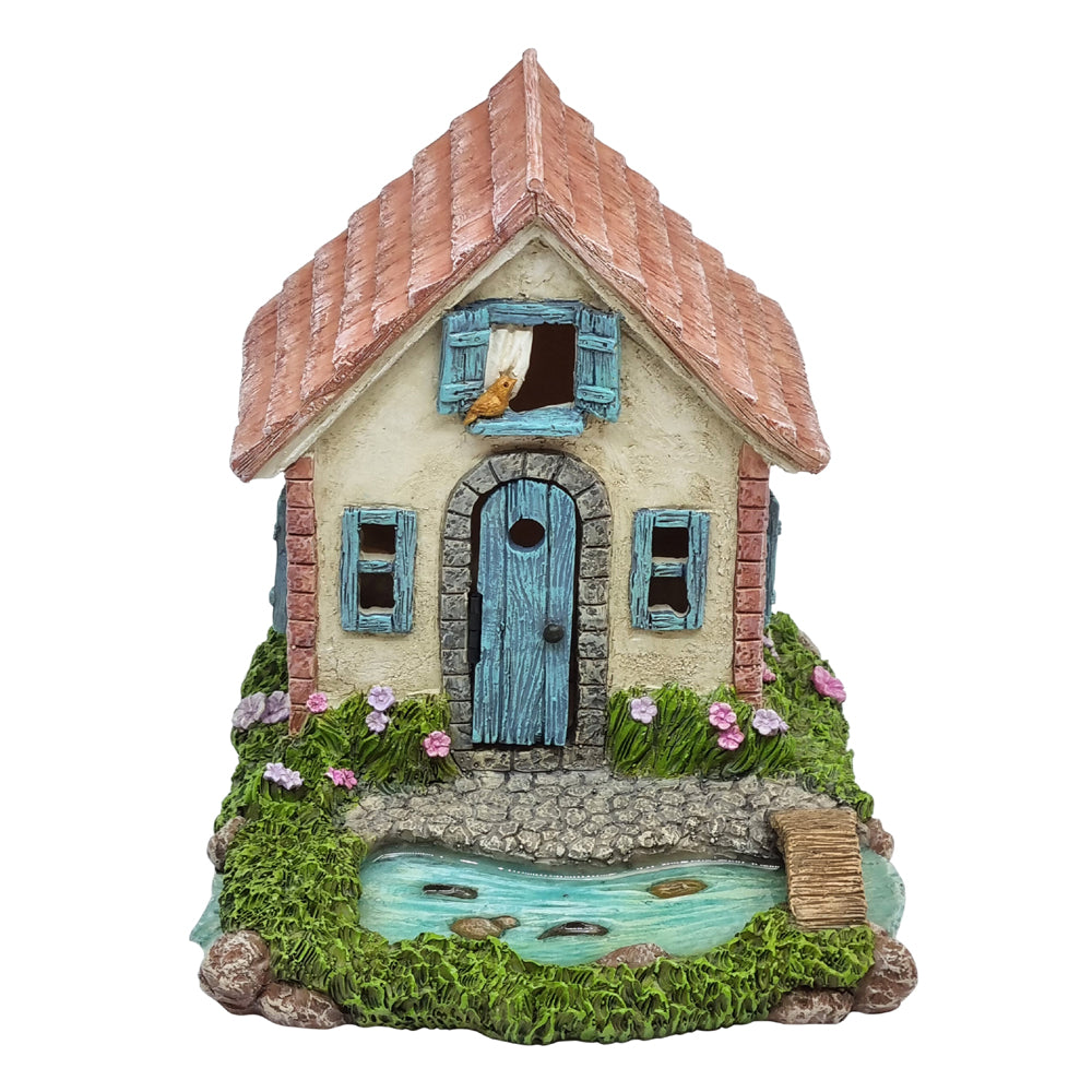 Faery House // Riverside Fairy Cottage w/Opening Door