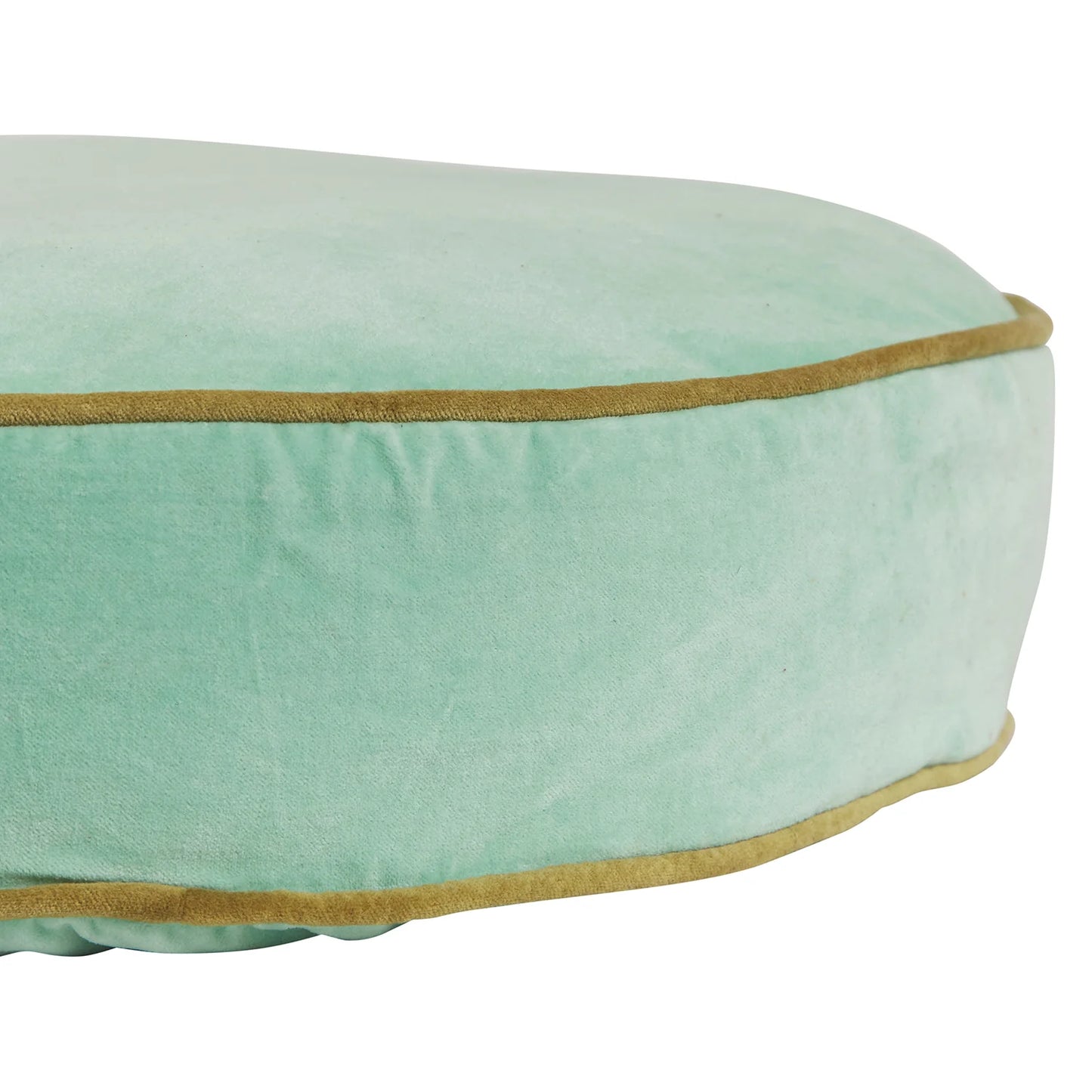 Etienne Velvet Floor Cushion // Jade