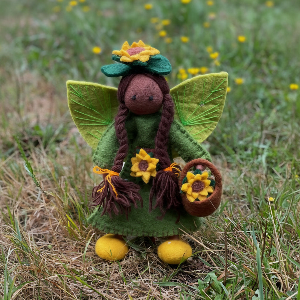Felt // Sunflower Faery // XLarge Goldie