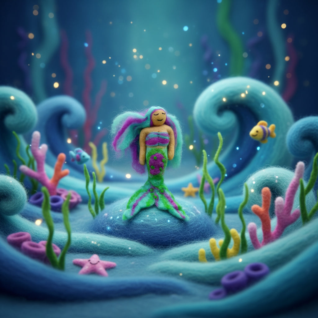 Felt // Urmi The Mermaid // Small