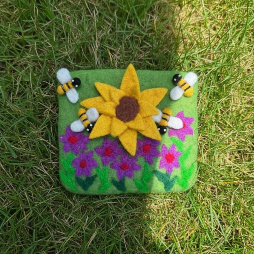 Felt // Sunflower Purse // Small