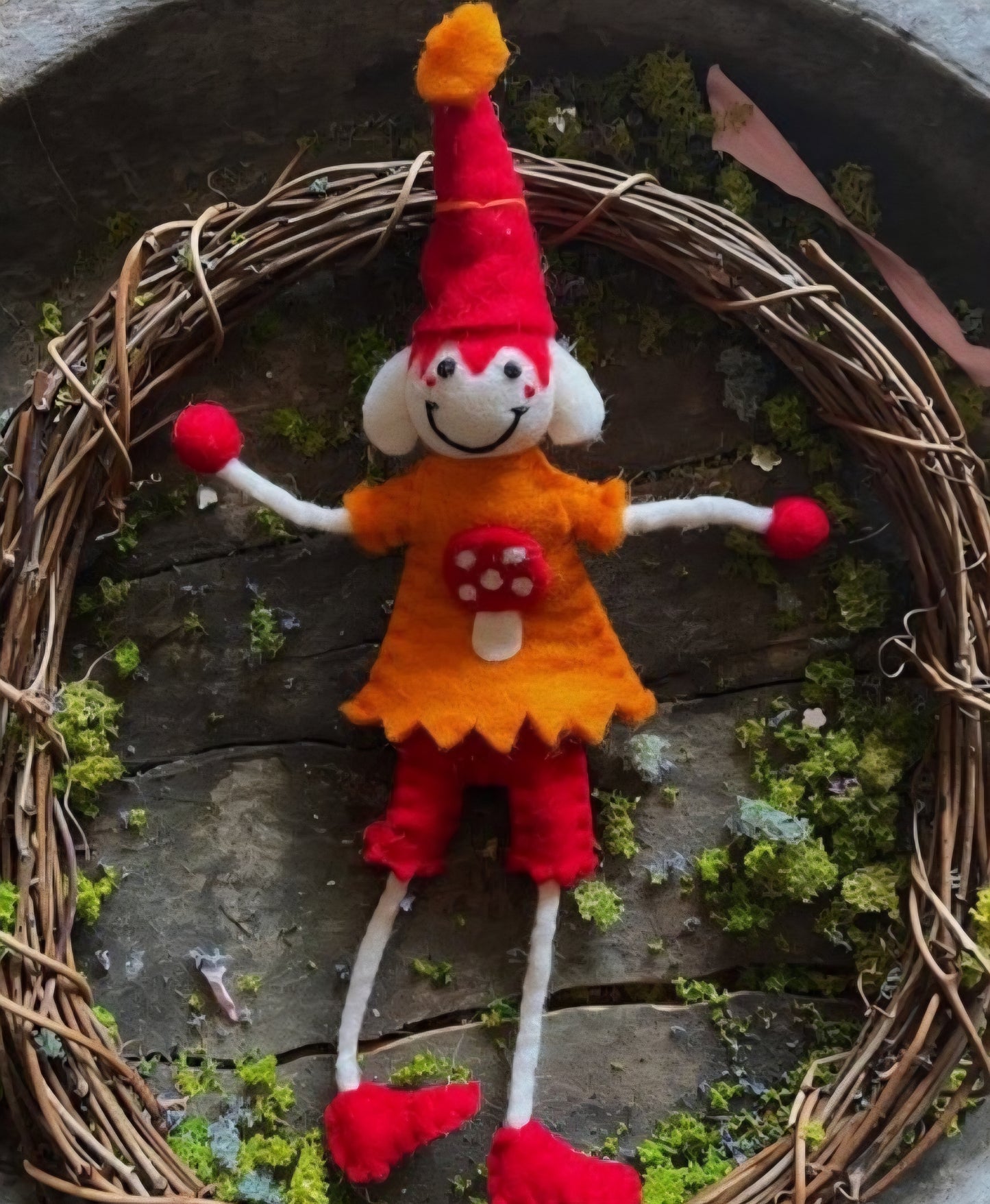 Felt // Mr Toadstool Elf