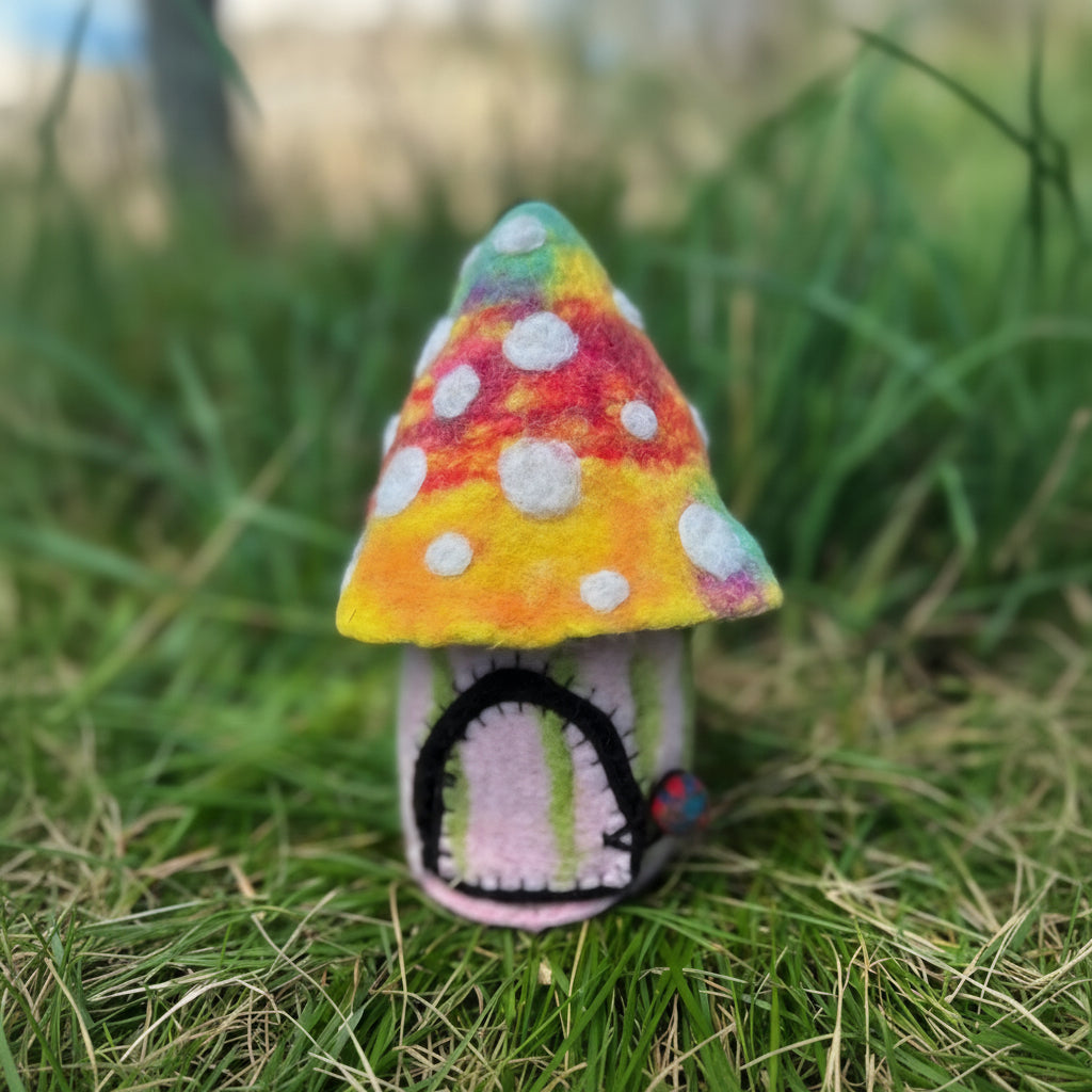 Felt // Funky Toadstool // Rainbow