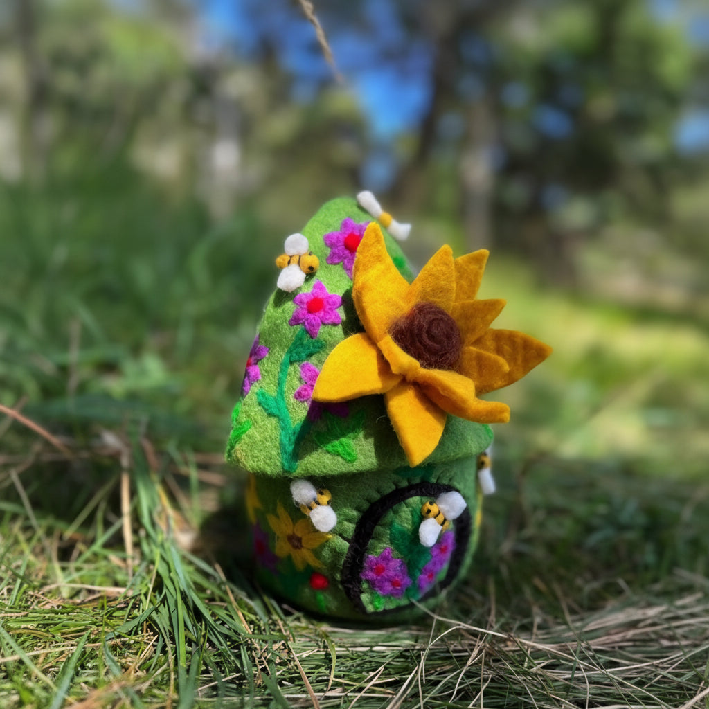 Felt // Sunflower Faery Home // Small